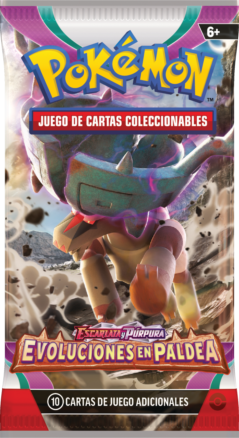 Evoluciones en Paldea Booster Pack Español