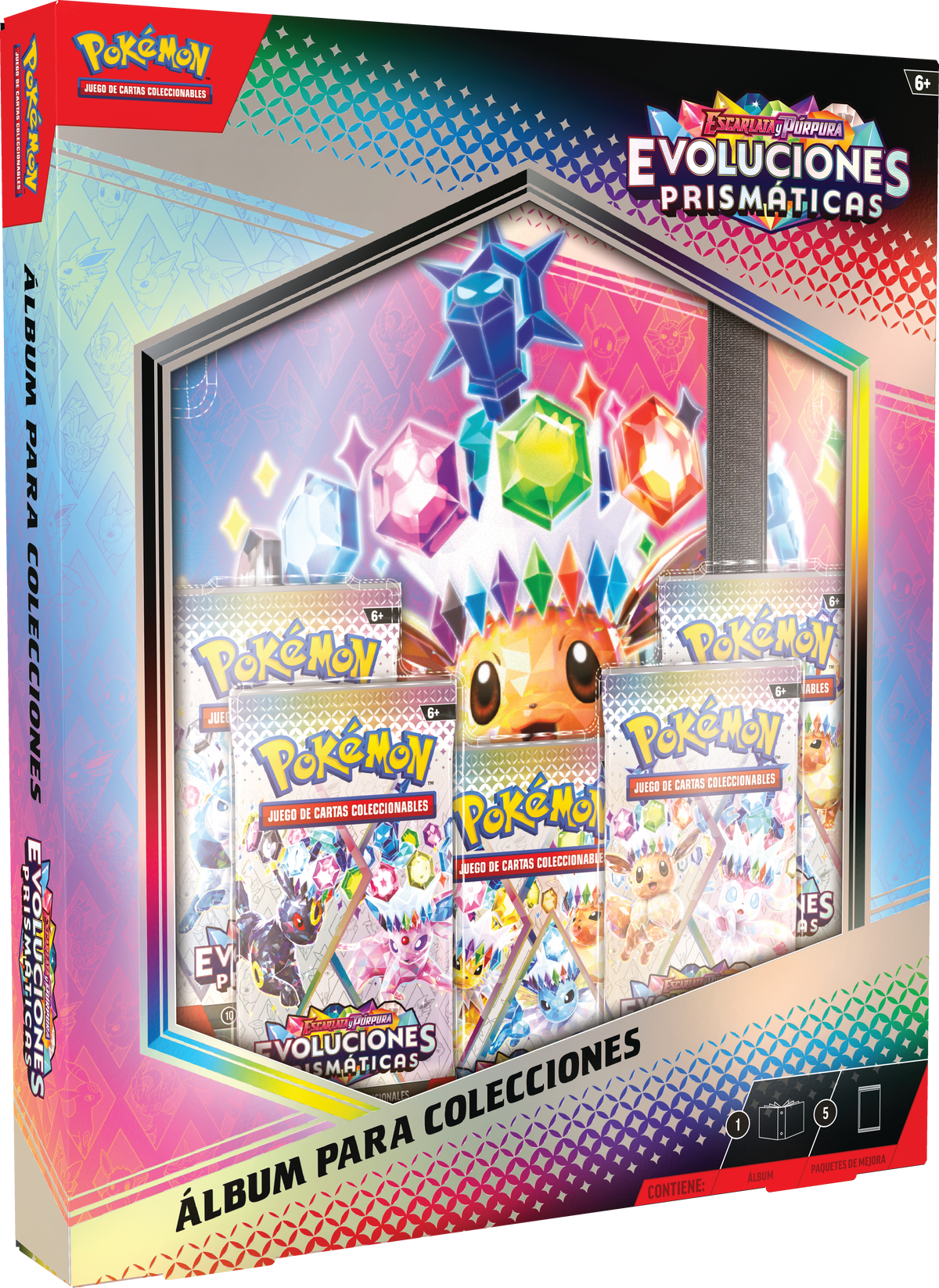 Binder Prismatic Evolutions Inglés