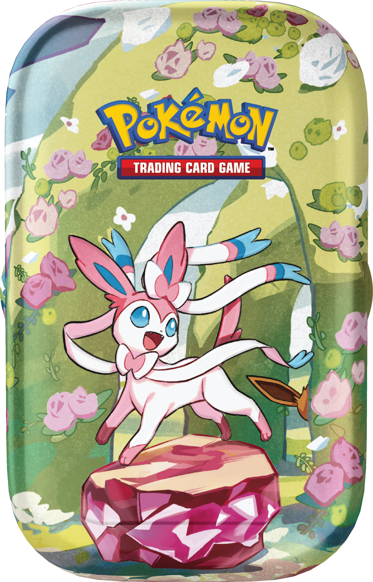 Mini Tin Prismatic Evolutions Inglés