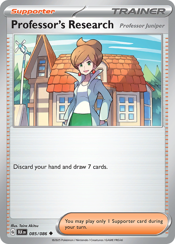 Professor's Research 085/086 Inglés