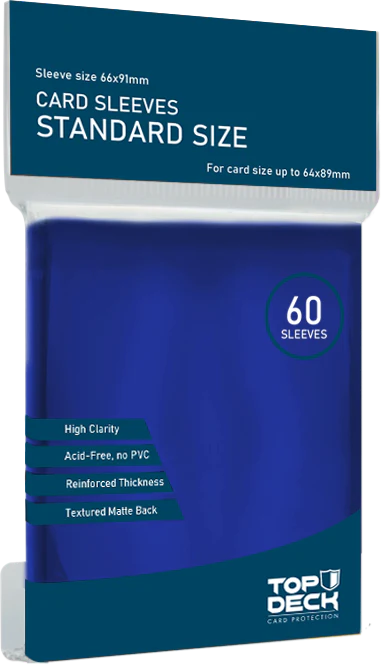 Protectores Esenciales Azul Top Deck