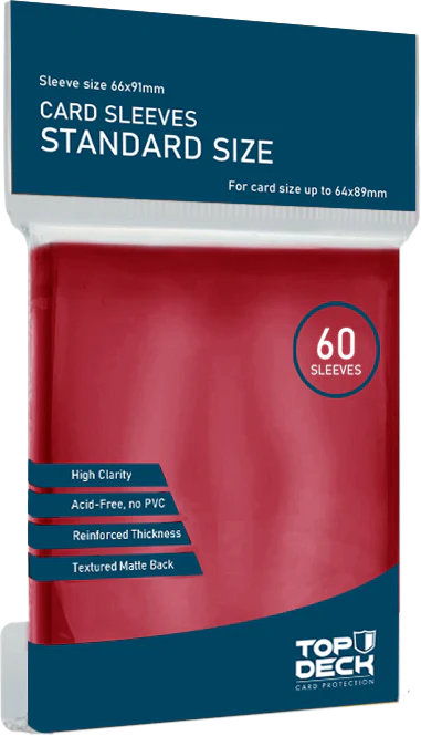 Protector Esencial Topdeck Standard Rojo