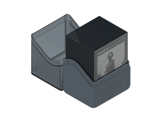 Heavy Play RFG DeckBox 80DS Artificer Grey Gris