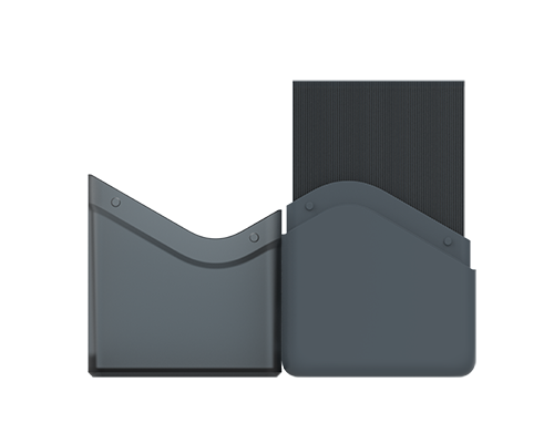 Heavy Play RFG DeckBox 80DS Artificer Grey Gris