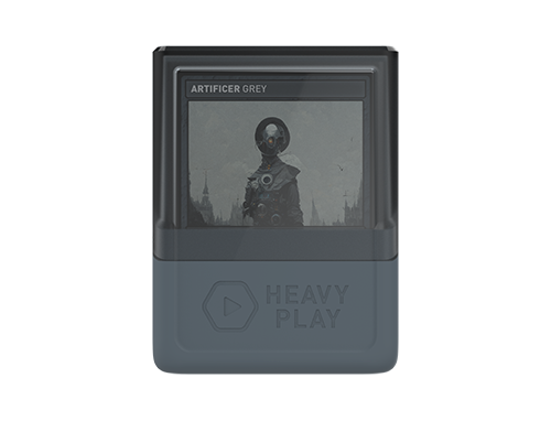 Heavy Play RFG DeckBox 80DS Artificer Grey Gris