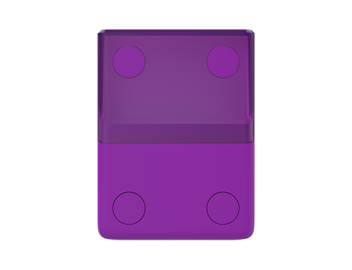 Heavy Play RFG DeckBox 80DS Bard Purple Morado