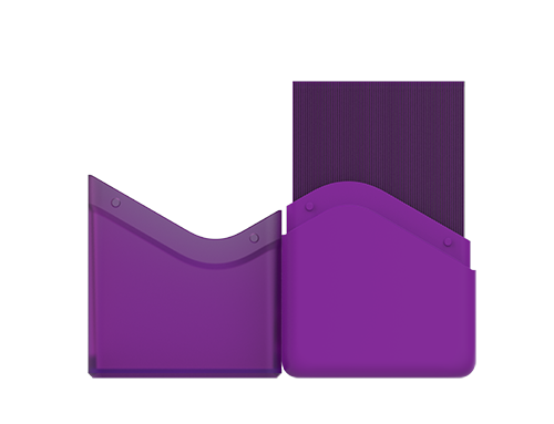 Heavy Play RFG DeckBox 80DS Bard Purple Morado