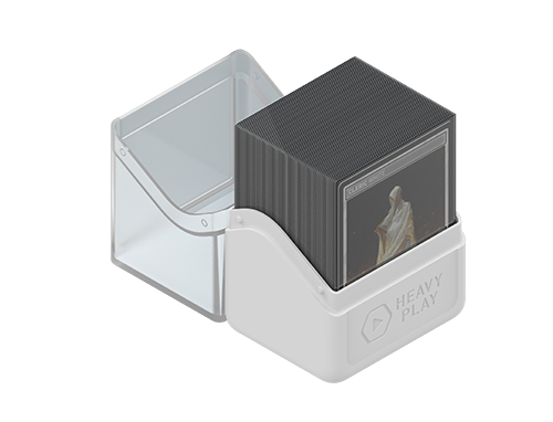 Heavy Play RFG DeckBox 80DS Cleric White Blanco