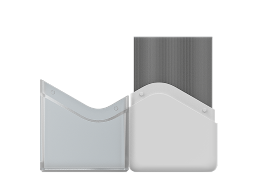 Heavy Play RFG DeckBox 80DS Cleric White Blanco