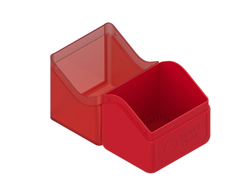 Heavy Play RFG DeckBox 80DS Shaman Red Rojo