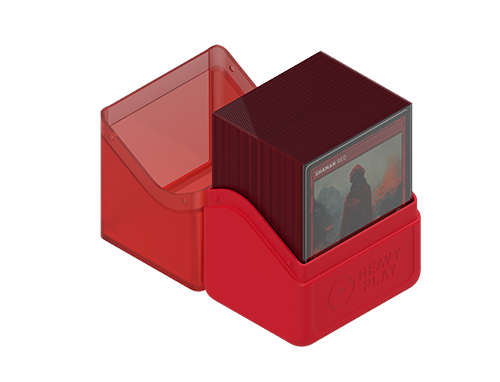Heavy Play RFG DeckBox 80DS Shaman Red Rojo