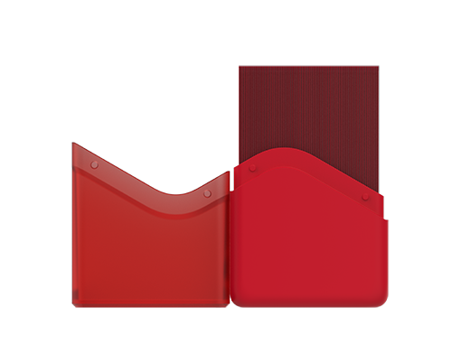 Heavy Play RFG DeckBox 80DS Shaman Red Rojo