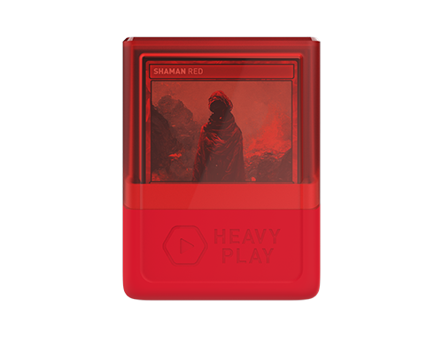 Heavy Play RFG DeckBox 80DS Shaman Red Rojo
