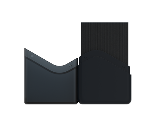 Heavy Play RFG DeckBox 80DS Warlock Black Negro
