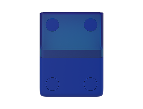 Heavy Play Deck Box 80DS Wizard Blue Azul
