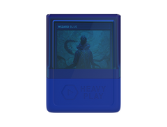 Heavy Play Deck Box 80DS Wizard Blue Azul