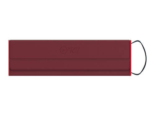 Heavy Play RFG DeckBox Carrier 500DS Barbarian Red Rojo