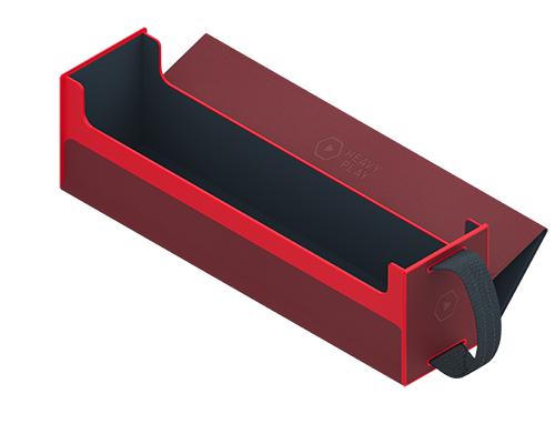 Heavy Play RFG DeckBox Carrier 500DS Barbarian Red Rojo