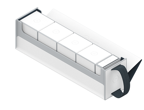 RFG DeckBox Carrier 500DS Cleric White