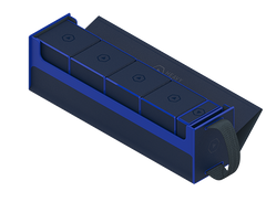 RFG DeckBox Carrier 500DS Rogue Blue