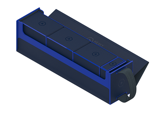 RFG DeckBox Carrier 500DS Rogue Blue