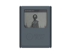 Heavy Play Deckbox Max Artificer Grey Gris