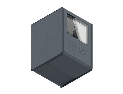 Heavy Play Deckbox Max Artificer Grey Gris