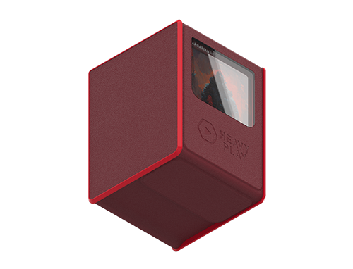 Heavy Play Deckbox Max Barbarian Red Rojo