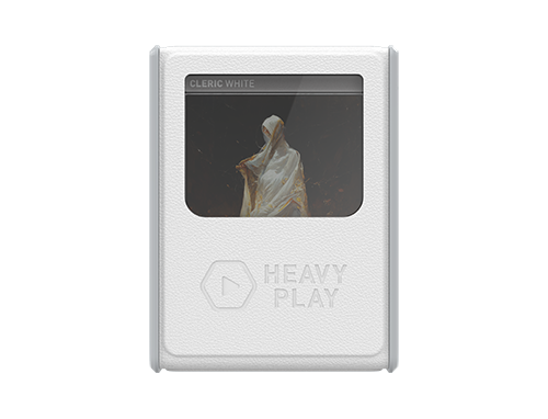 Heavy Play Deckbox Max Cleric White White