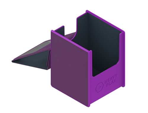 Heavy Play Deckbox Max Noble Purple Morado