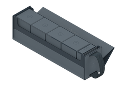 RFG DeckBox Carrier 500DS Artificer Grey