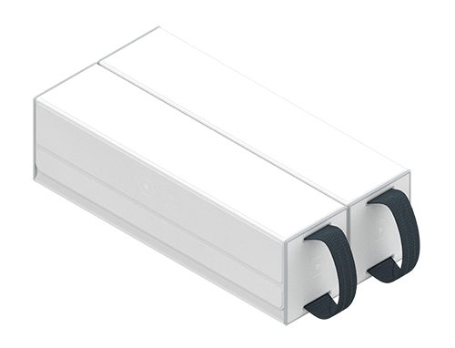 RFG DeckBox Carrier 500DS Cleric White