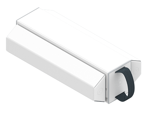RFG DeckBox Carrier 500DS Cleric White