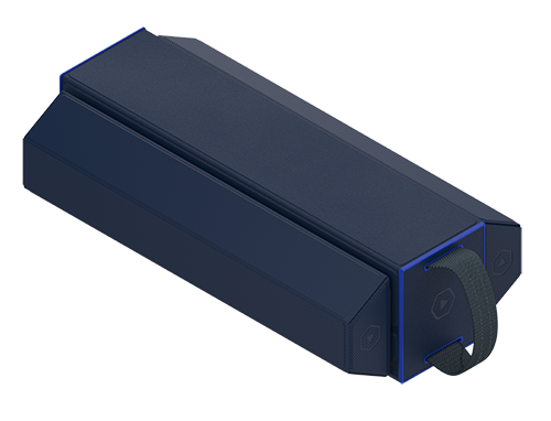 RFG DeckBox Carrier 500DS Rogue Blue