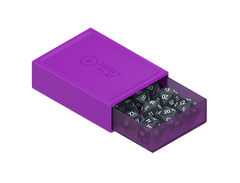 Heavy Play RNG DiceBox Bard Purple Morado