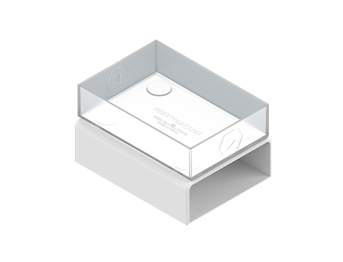 Heavy Play RNG DiceBox Cleric White Blanco