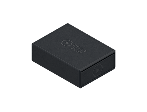 Heavy Play RFG DiceBox Max Warlock Black Negro