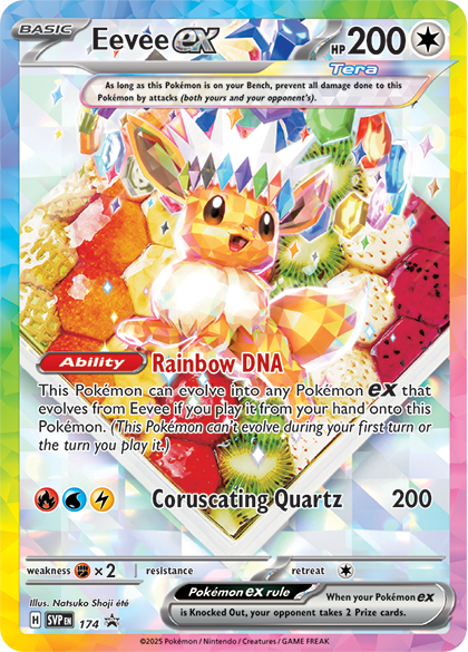Carta Promo Eevee ex Super Premium Collection Español