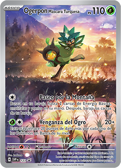 Carta Promo Teal Mask Ogerpon Twilight Masquerade Español