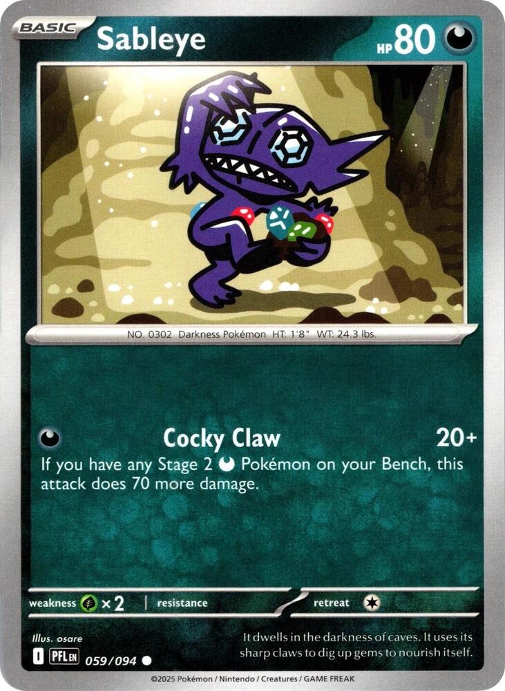 Sableye 059/094 Inglés