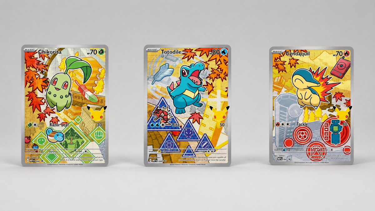 Set Johto First Partner Serie 2 Inglés