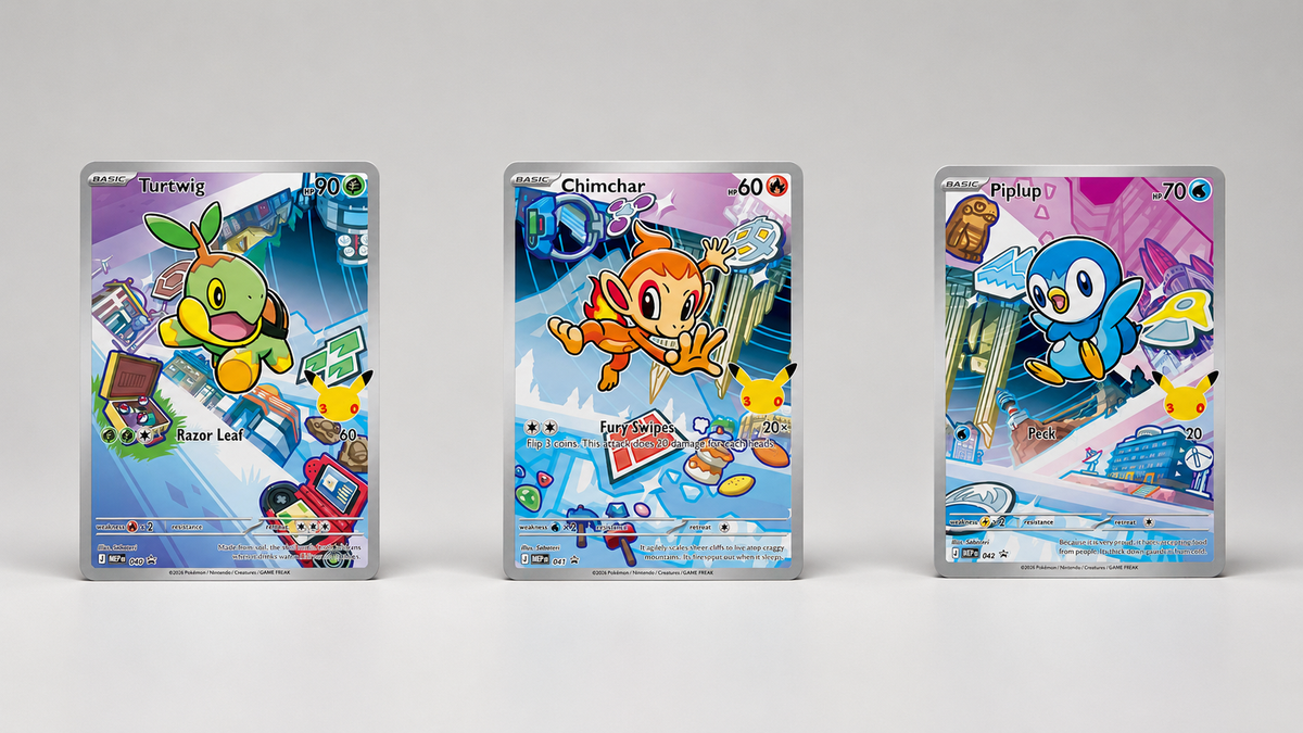 Set Sinnoh First Partner Serie 1 Inglés