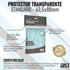 Board Game Sleeves Standard Top Deck (100)