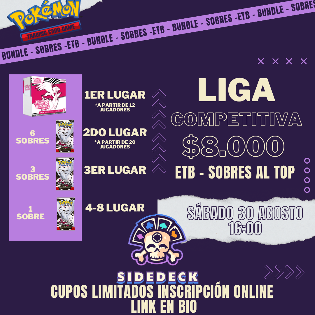 Liga Competitiva Pokémon 30 Agosto