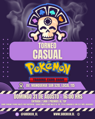 Torneo Casual Pokémon 31 Agosto