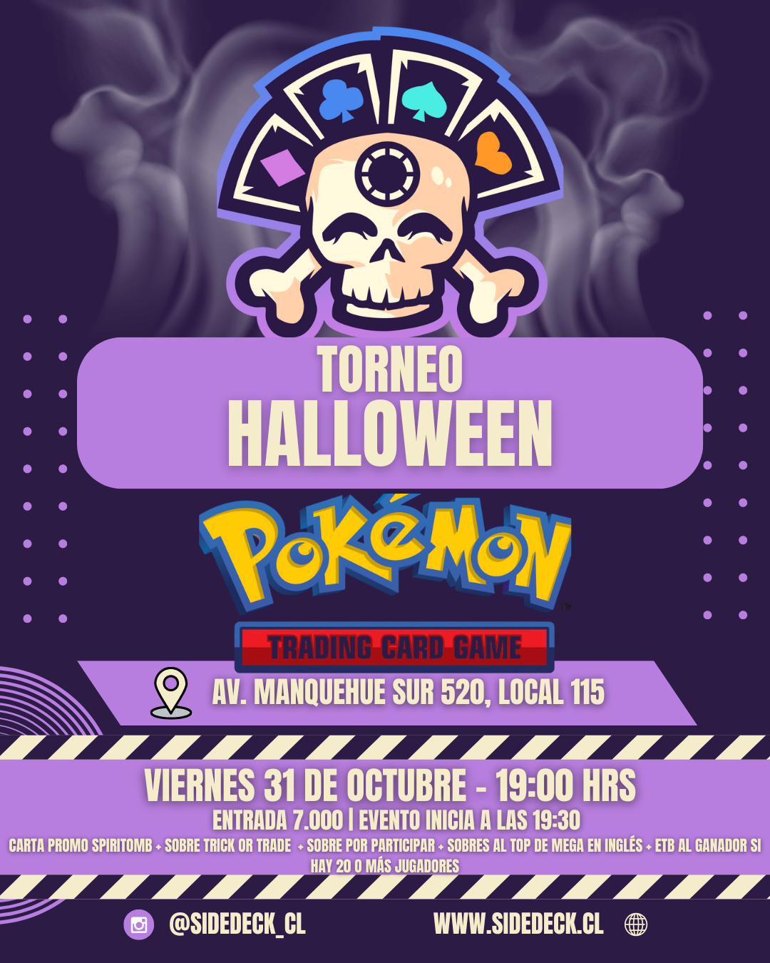 Torneo Carta Promo Halloween 31 Octubre