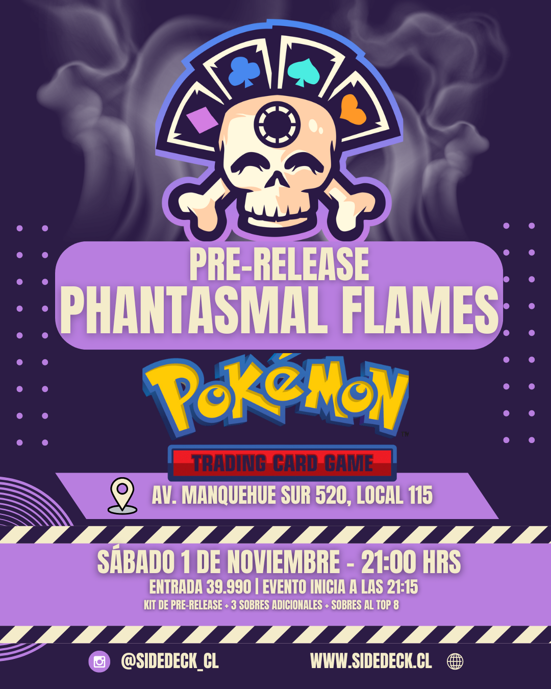 Pre-Release Phantasmal Flames 1 Noviembre