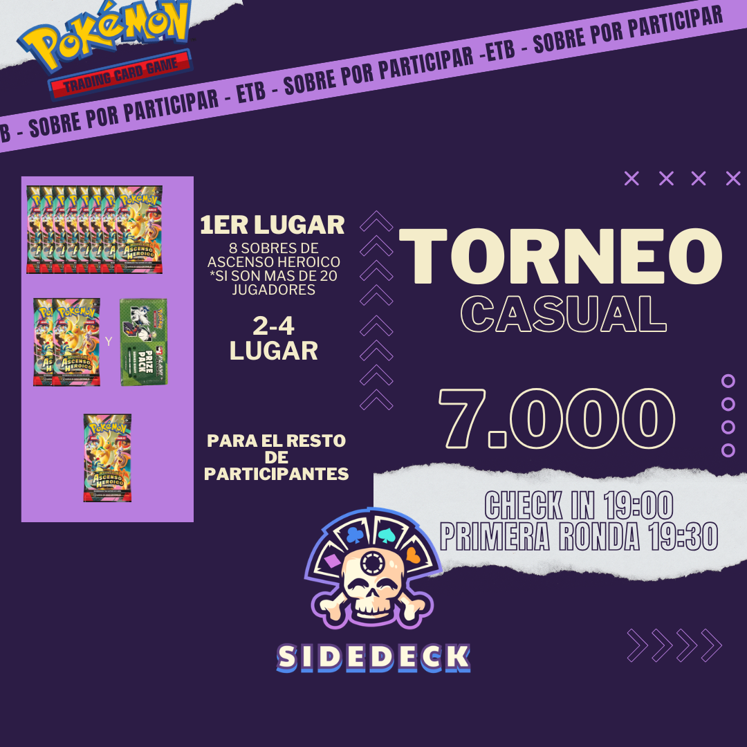 Torneo Sidedeck 5 Junio