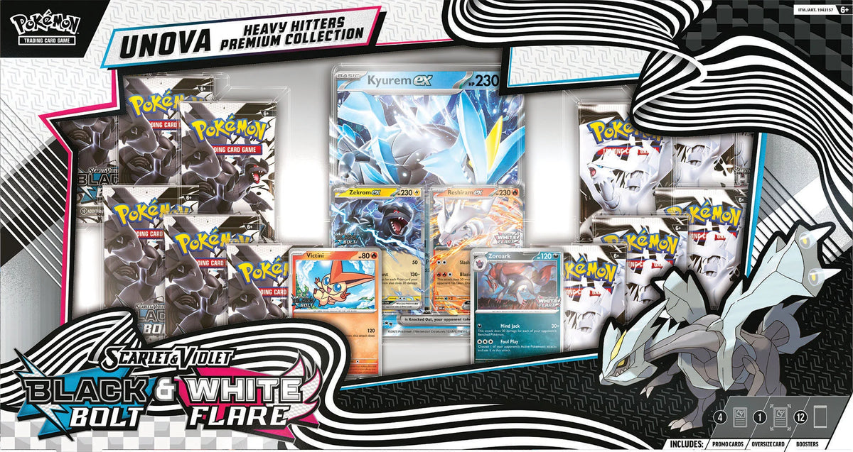 (Preventa 04/12/26) Unova Heavy Hitters Premium Collection Inglés