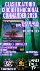 Clasificatorio Circuito Nacional Commander 2026 29 Agosto